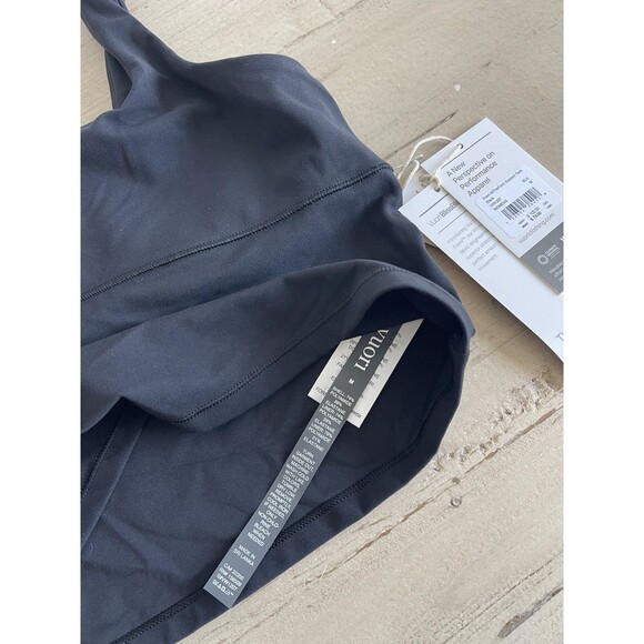 NWT  Vuori Women's All The Form Support Tank - Black Size Medium MSRP $74 - Picture 4 of 4